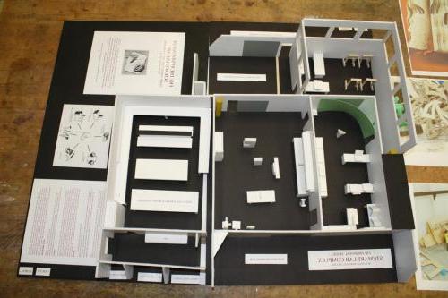 下面是一张易世博建造STEMART FAB实验室的提案模型的照片. 它是由易世博艺术和摄影系的埃里克·博斯勒(Eric Bosler)创作的.